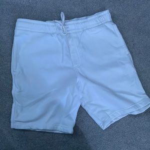Good fellow white 8.5in shorts